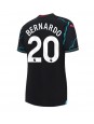 Billige Manchester City Bernardo Silva #20 Tredjedrakt Dame 2023-24 Kortermet